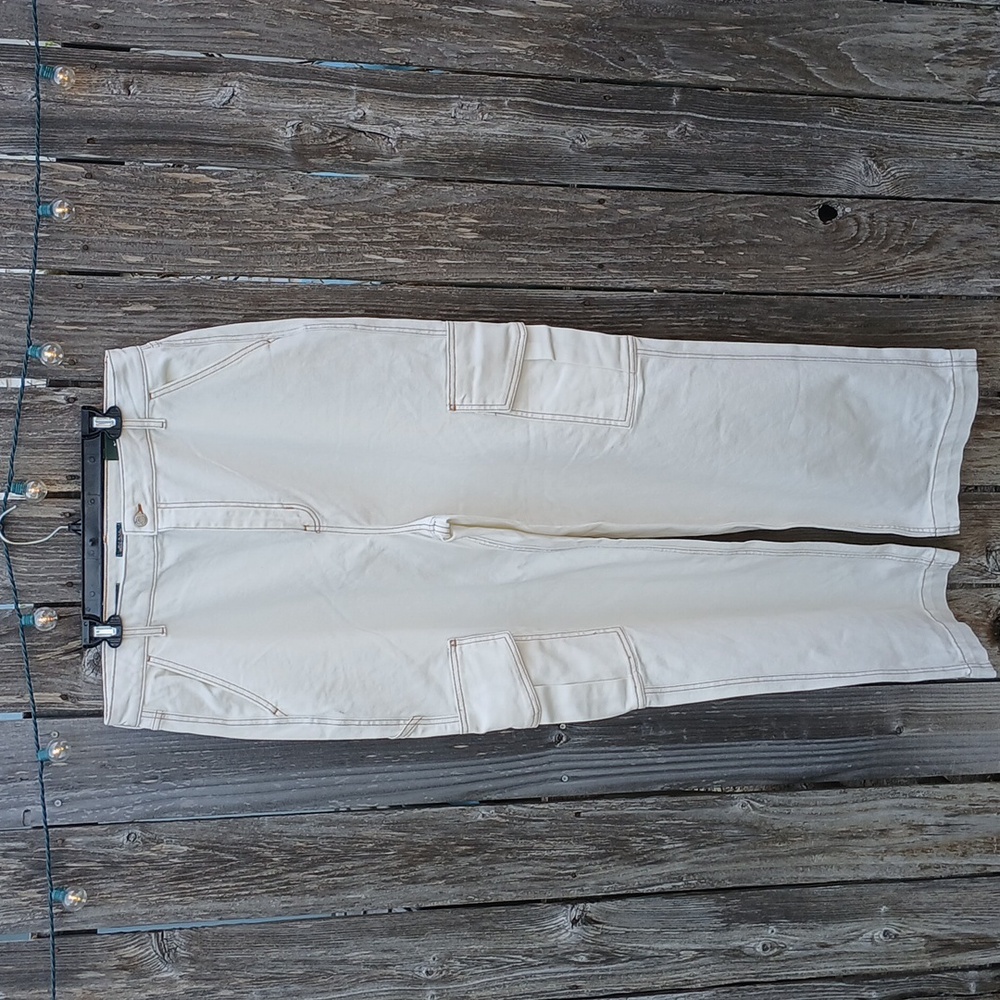 Wild Fable, White Cargo Jeans